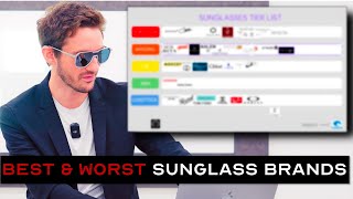 The Sunglasses Tier List  BEST Brands of 2024 RATED [upl. by Arianne]