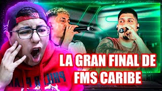 El Primer Campeón De FMS Caribe  LETRA VS METALINGÜÍSTICA  FMSCARIBE FINAL 2023  reaccion [upl. by Kaine357]