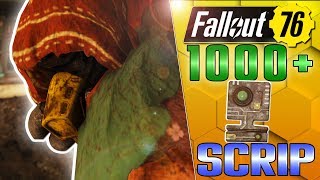 IS THE PURVEYOR WORTH IT SELLING 1000 SCRIP WORTH OF LEGENDARIES  FALLOUT 76 [upl. by Einnoc450]