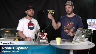 Live Fly Tying  Articulated Pike Fly by Niklaus Bauer  Kanalgratis Live  Feb 26th [upl. by Anastasius]