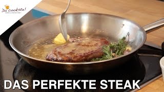 Das perfekte Steak  Steak richtig zubereiten [upl. by Eineeuq]