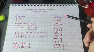 Los sistemas lineales y no lineales [upl. by Sarge]