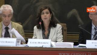 160614 BOLDRINI MIA ESPERIENZA CON RIFUGIATI INTERNET PER USCIRE DALLA RETE 0142 [upl. by Tat535]