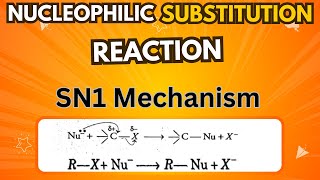 Nucleophilic Substitution Reaction and Mechanisms  SN1  Bsc 2nd year [upl. by Temme]