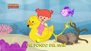 Gallina Pintadita 2 La canoá se volteó Canciones para niños infantiles [upl. by Leftwich]