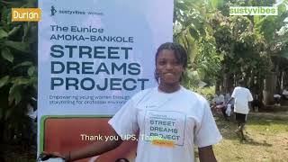 Eunice AmokaBankole Street Dreams Phase 2 Participants Testimonial [upl. by Straus]