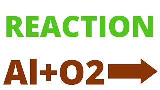 AluminiumAlOxygen gas O2The chemical Equation between Calcium amp water [upl. by Nojram607]