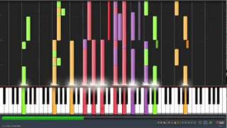 Queen  We Are The Champions on Synthesia [upl. by Ragde]