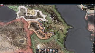 lets play hoi 4 millennium dawn russia pt 6form russia with love cleaning up the caucasus [upl. by Holbrooke]