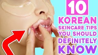 10 Korean Skincare Tips You Should Definitely Know [upl. by Rosenkranz]