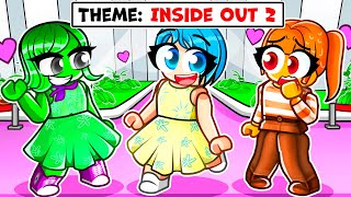 ReCreating ICONIC Cartoon Characters in Dress To Impress  INSIDE OUT 2   Roblox [upl. by Morena]