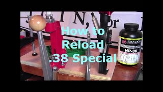 How to Reload 38 Special for Beginners [upl. by Anthe]