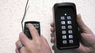 How To Learn Entry Codes Into Estate Swing 4Channel Residential Keypad [upl. by Nitsraek]