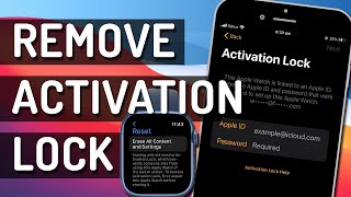 How To Remove Activation Lock From Apple Watch [upl. by Eintruoc384]