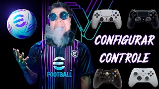 EFOOTBALL 2024 🎮 Configurar CONTROLE [upl. by Kwasi]