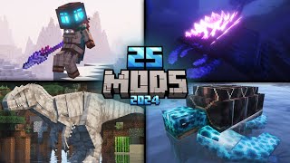 25 Best Minecraft Mods of All Time 2024  Forge amp Fabric [upl. by Ner]