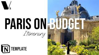 4 Days In Paris  30€ Per DAY  Food Museums Landmarks  ITINERARY [upl. by Eon961]