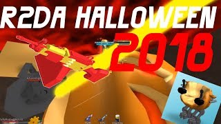 R2DA PUMPKIN BOSS 2018 GETTING THE MOUNT PIES RED TOY M249 [upl. by Tom]