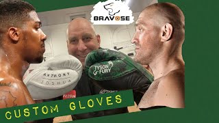 Bravose Custom Gloves TYSON FURY ANTHONY JOSHUA [upl. by Onofredo]