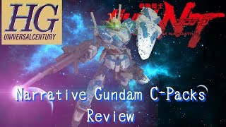 HG Narrative Gundam CPacks Review  Mobile Suit Gundam Narrative [upl. by Stark]