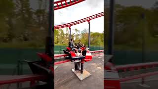 Desmo race roller coaster at Ducati World shorts ducatiworld [upl. by Knox]