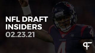 NFL News and Rumors Deshaun WatsonPanthers Sam Darnold Jets free agency plans 2021 NFL Draft [upl. by Oigufer]