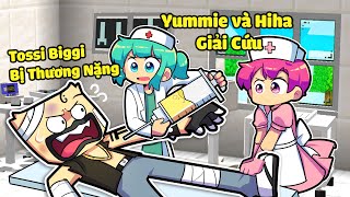 YUMMIE VÀ HIHA CHỮA BỆNH CHO TOSSI SAU TRẬN CHIẾN VỚI RADDY MAGGY 👩‍⚕️🤕🥰 [upl. by Sivrep421]