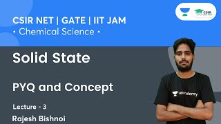 Solid State  Previous Year Questions L03  CSIR NET  GATE  IIT JAM  By Rajesh Bishnoi [upl. by Tenn]