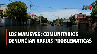 Los Mameyes Comunitarios denuncian varias problemáticas [upl. by Anihsak]