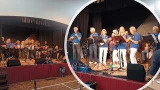 Maldon Ukulele Group performs Take Your Mama by the Scissor Sisters  Maldon Nub News [upl. by Ididn]