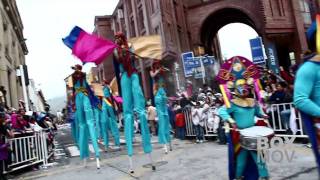 Colectivos Coreograficos en el Carnaval de negros y blancos [upl. by Llevram]