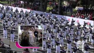 Downingtown Blue and Gold Marching Band  2011 Rose Parade [upl. by Nalod591]