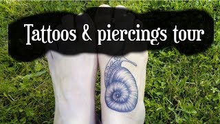 Tattoos amp Piercings Tour  Selfharmerproblems [upl. by Levitt]