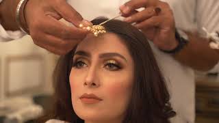 Dessange Pakistan  Bridal Makeup looks dear Ayeza Khan [upl. by Torbart]