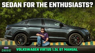 Volkswagen Virtus 15 GT Manual Review Pros amp Cons  4K [upl. by Ettinger]