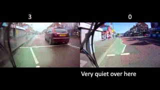 Reclaim Belfasts cycle lanes comparison [upl. by Teodoor212]