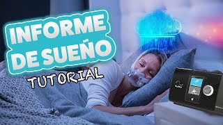 😴 ResMed AirSense 10 Autoset Sleep Report Tutorial avanzado [upl. by Lorilee989]