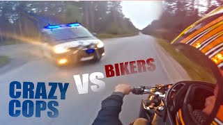 BIKERS VS COPS  Motorcycle Police Chase  Best Compilation 2024 [upl. by Ylerebmik57]