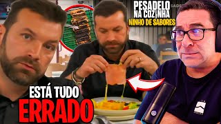 RIC REAGE PESADELO NA COZINHA PORTUGAL ðŸ‡µðŸ‡¹  T2  NINHO DE SABORES  EP 8  PT 1 [upl. by Haerr]