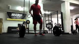 Pause squat clean 80 kg [upl. by Skill]