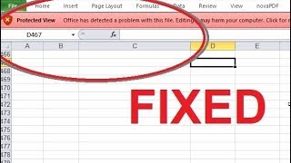 How to Disable protected view in MS EXCEL or WORD FIXED [upl. by Harilda770]