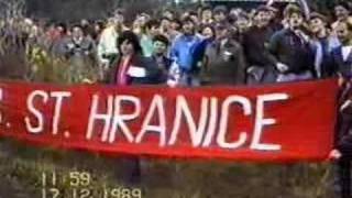 Břeclav 1989  revoluce 7část  setkání na státní hranici [upl. by Ennovart]