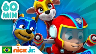 Patrulha Canina 1 hora com os superfilhotes da Patrulha Canina  Nick Jr em Português [upl. by Tomkiel]