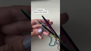 Slip Stitch and Fasten Off  Crochet Tutorial [upl. by Haerr359]