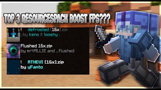 The 3 BEST 16x BedwarsPvP Texture Packs  FPS Boost 189 [upl. by Asseram]