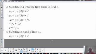 First Order Linear Recurrence Relations [upl. by Melly]