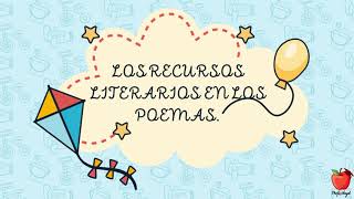 Los recursos literarios en los poemasSímiles Onomatopeya y Aliteraciones APRENDE DESDE CASA [upl. by Volotta262]