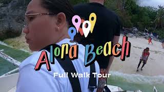 Walk Tour What to See Along Alona Beach Panglao Bohol 2024  Hotels Resorts and Restaurants [upl. by Innor]