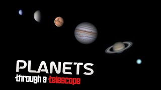 Planets of the Solar System Through a Telescope 2021 [upl. by Ennaecarg566]