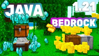 EVERY WAY TO DUPLICATE ITEMS IN MINECRAFT 121  Java  Bedrock [upl. by Tenej810]